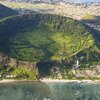 Vietnam, Ly Son islands, volcano, aerial view