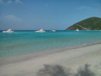 British Virgin Islands (BVI), Jost Van Dyke island, White Bay