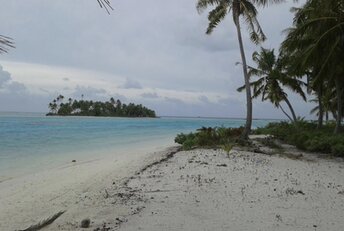 Французская Полинезия, Атолл Кокура, пляж