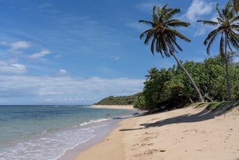 Hawaii, Lanai island, Old Club beach