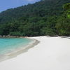 Malaysia, Perhentian Islands, Blue Lagoon, white sand