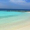 Maldives, North Male Atoll, Oblu Select island, beach