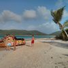 Puerto Rico, Culebra island, tank on Flamenco beach