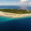 Seychelles, D'Arros island, aerial view