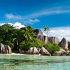 Seychelles, La Digue island, Anse Source d'Argent beach