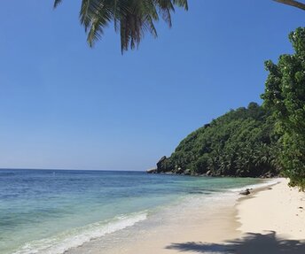 Seychelles, Mahe island, Anse Baleine beach