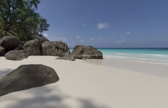 Seychelles, North Island, beach