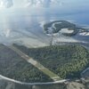 Seychelles, Poivre island, aerial view