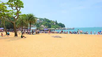 China, Xiamen, Gulangyu island, beach