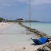 Colombia, San Bernardo, Isla Palma breakwater