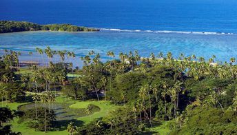 Fiji, Vanua Levu island, Koro Sun
