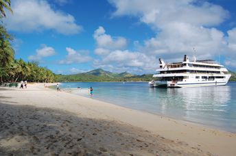 Фиджи, острова Ясава, остров Nanuya Lailai, пляж Blue Lagoon