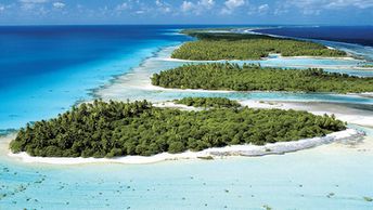 French Polynesia, Rangiroa atoll, motus