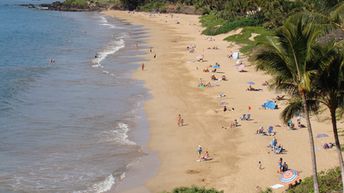 Hawaii, Maui isl, Kamaole Beach Park