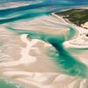 Mozambique, Bazaruto archipelago, aerial view