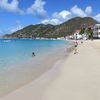 Saint Martin island, Grand Case Bay beach