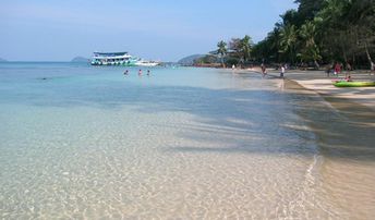 Thailand, Koh Wai island, beach