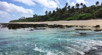 Тонга, Остров Эуа, пляж