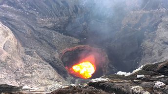 Vanuatu, Ambrym island, volcano