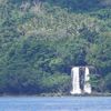 Vanuatu, Vanua Lava island, twin falls