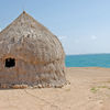 Yemen, Kamaran island, hotel bungalow